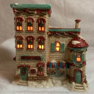 Jo-Ann Fabrics 50th Anniversary Lighted Porcelain House #2
